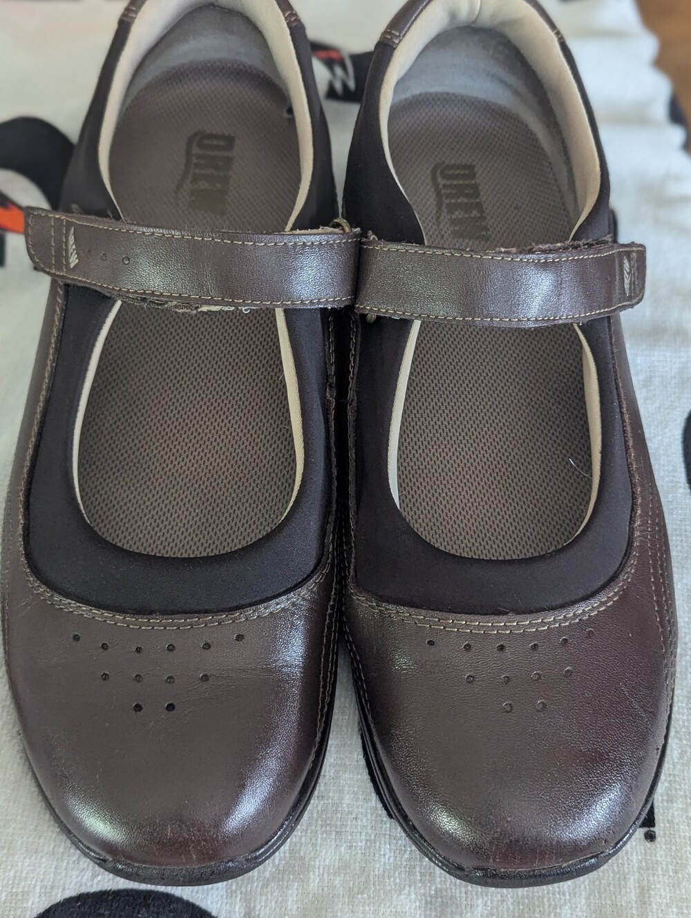 Drew Balance Women’s Mary Jane Shoes 10.5 Narrow Brown Leather Comfort Walking